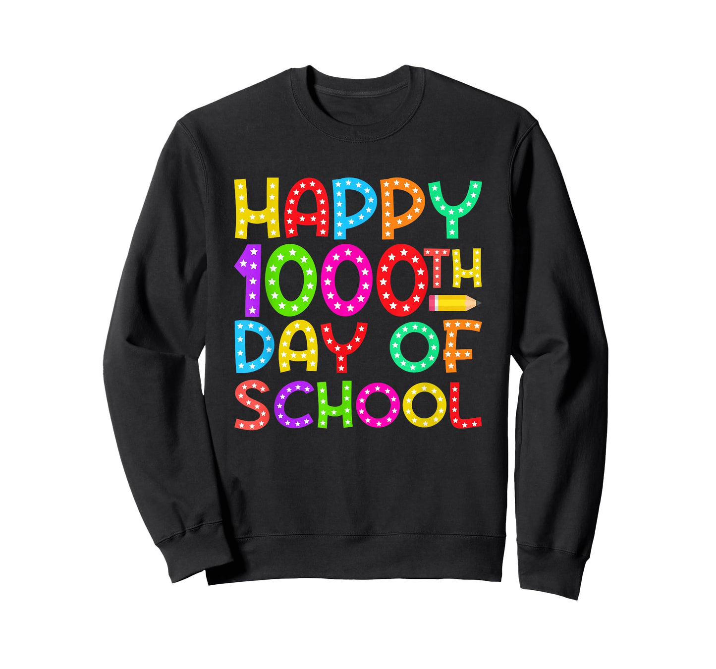 Happy 1000th Day of School 1000 Days of School Boys Girls T-Shirt