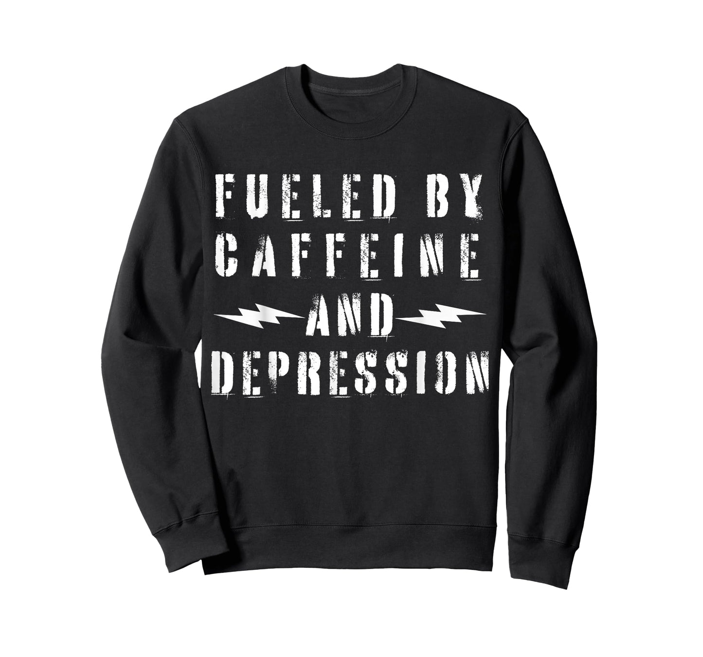Fueled by Caffeine and Depression T-Shirt