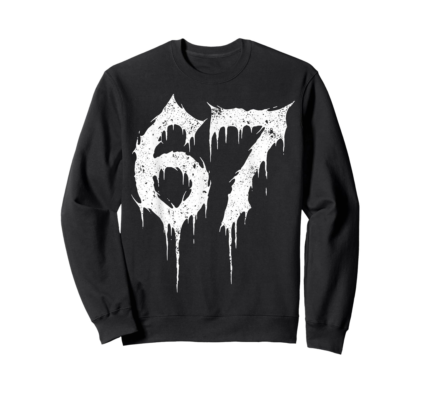 67 Six Seven Gothic Lettering T-Shirt