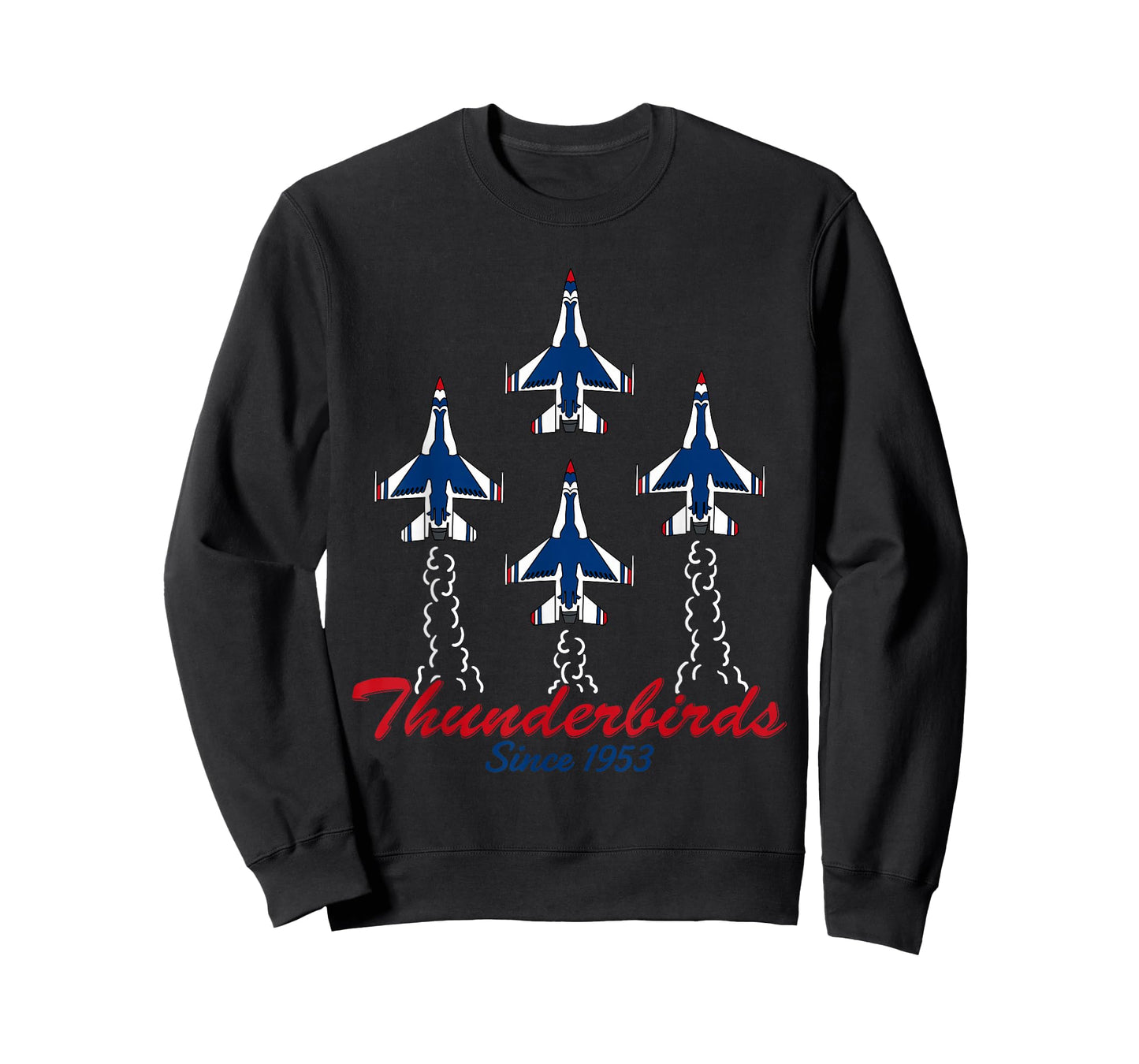 USAF Thunderbirds F16 57th Wing Vintage Airshow Gift Tee T-Shirt