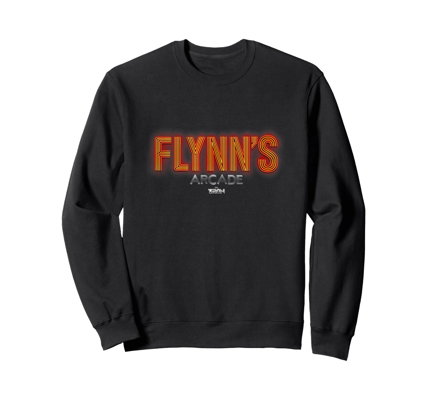 Disney Tron Flynn's Arcade Neon Logo T-Shirt