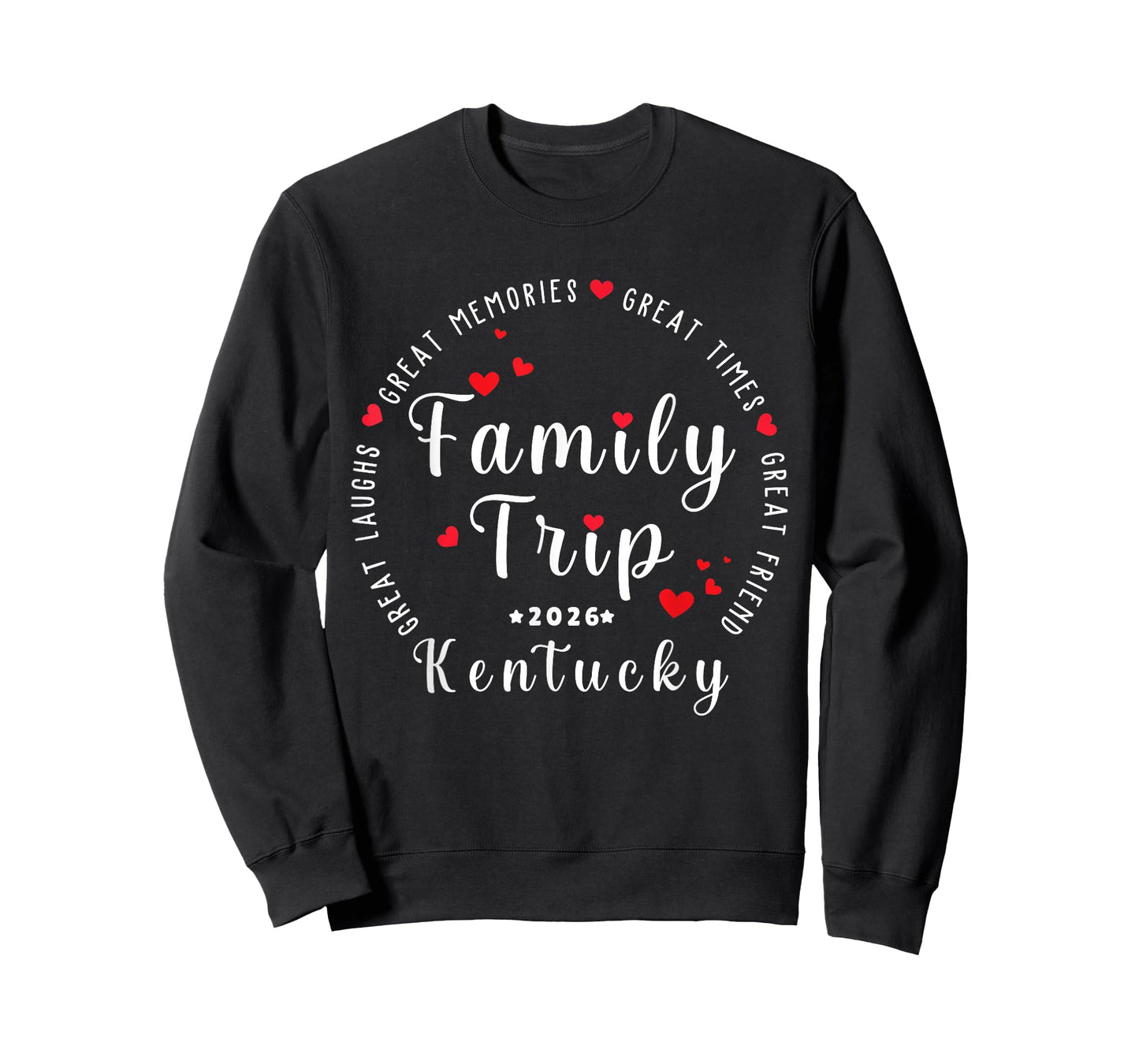 Kentucky 2026 Vacation Family Matching Men Women & Youths T-Shirt