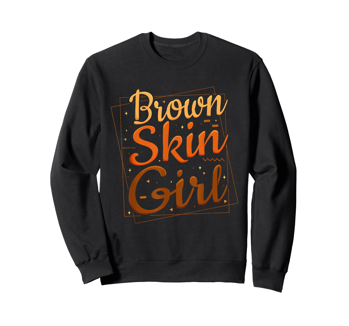 Cute Brown Skin Girl Black History Month Melanin Black Pride T-Shirt