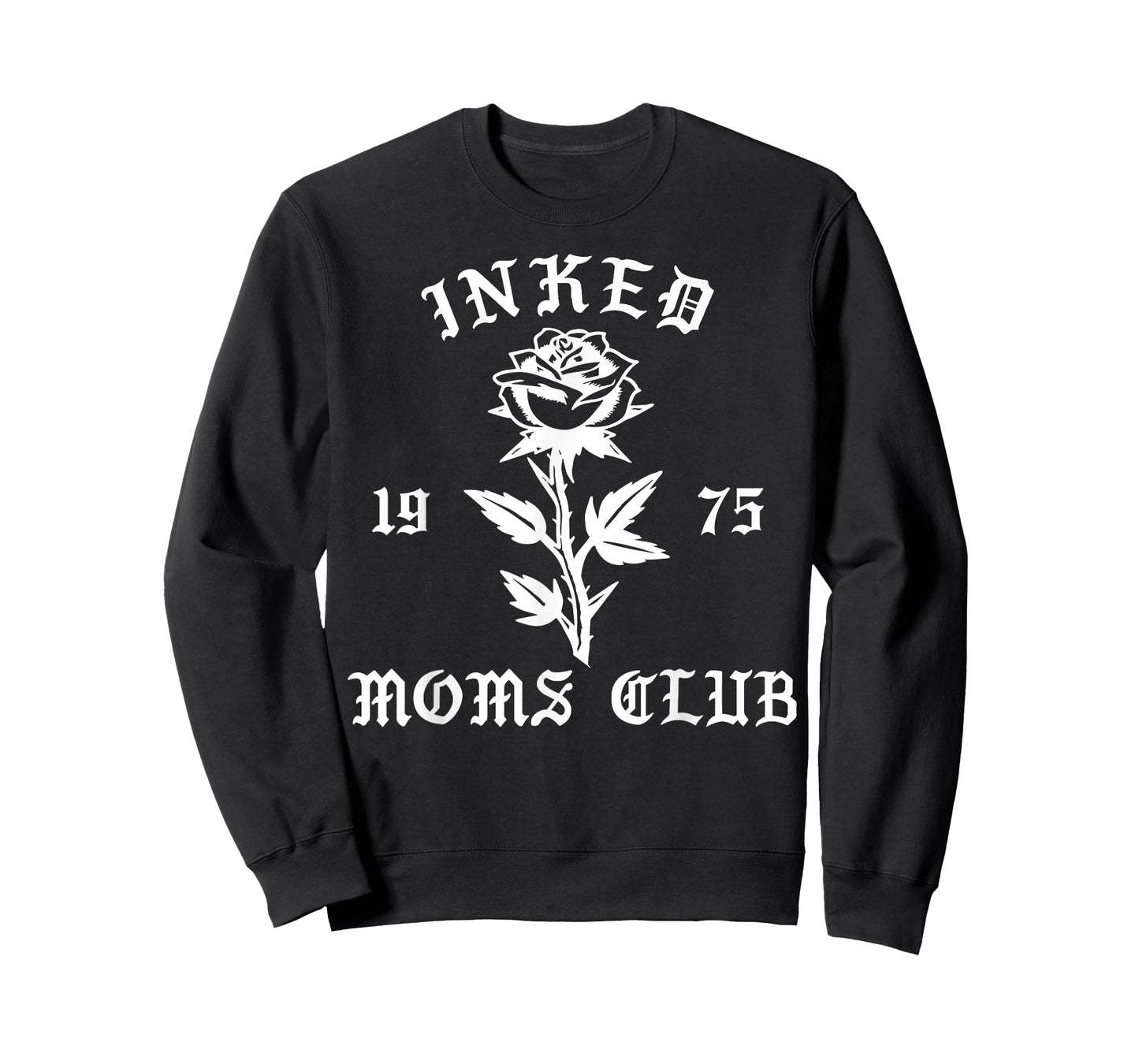 Inked Moms Club Goth Mom Cool Tattooed Mothers Aesthetic T-Shirt