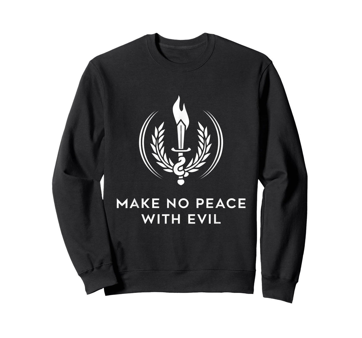 Make No Peace with Evil Tshirt Archangel Michael Jesus God T-Shirt