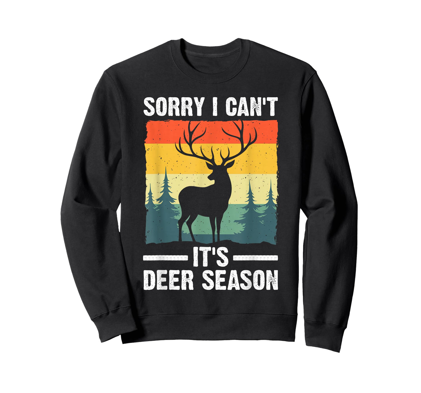 Deer Hunting Art for Men Women Buck Elk Hunter Deer Hunting T-Shirt