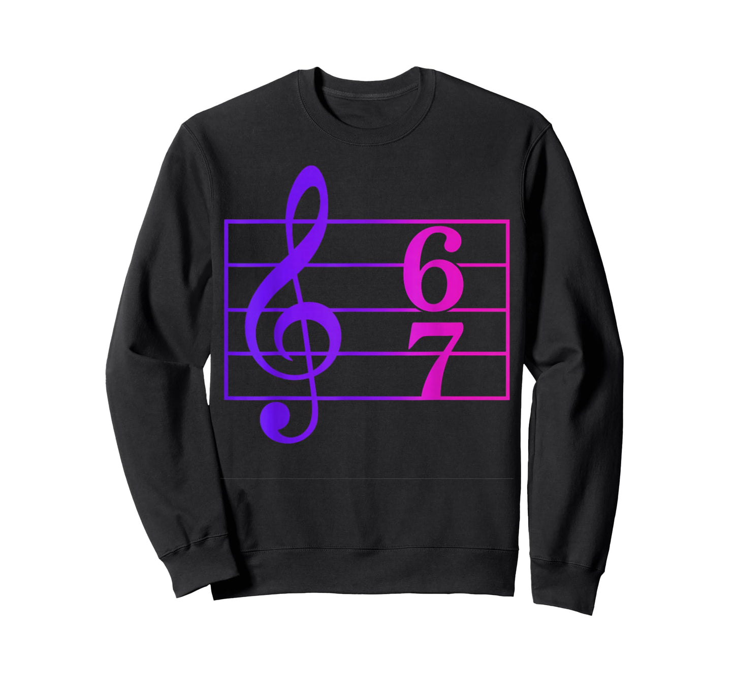 Funny 67 Music Meme Slang Music Teacher Humor Retro Tee T-Shirt