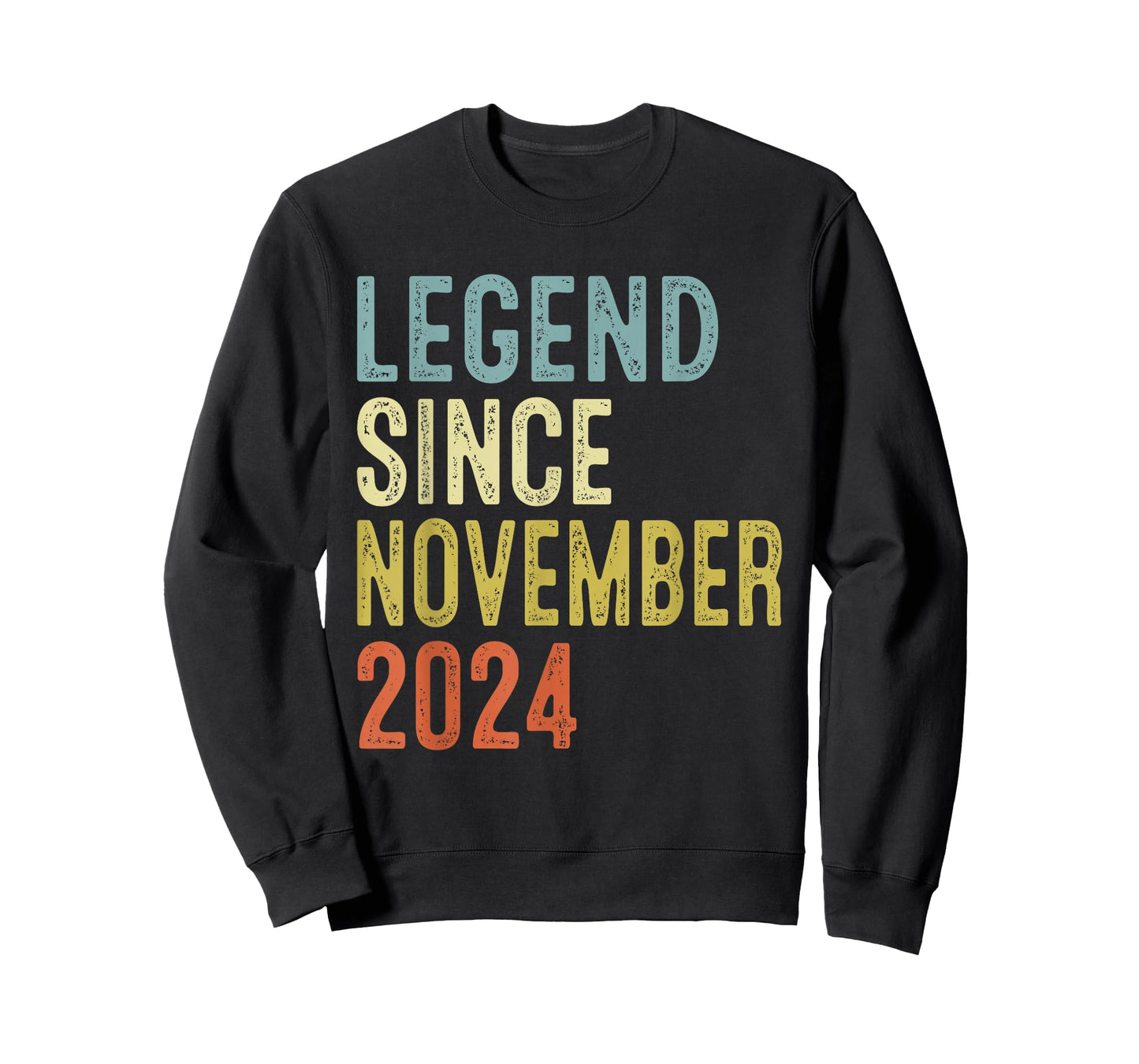 Legend Since November 2024 1st Birthday Gifts 1 Year Old T-Shirt