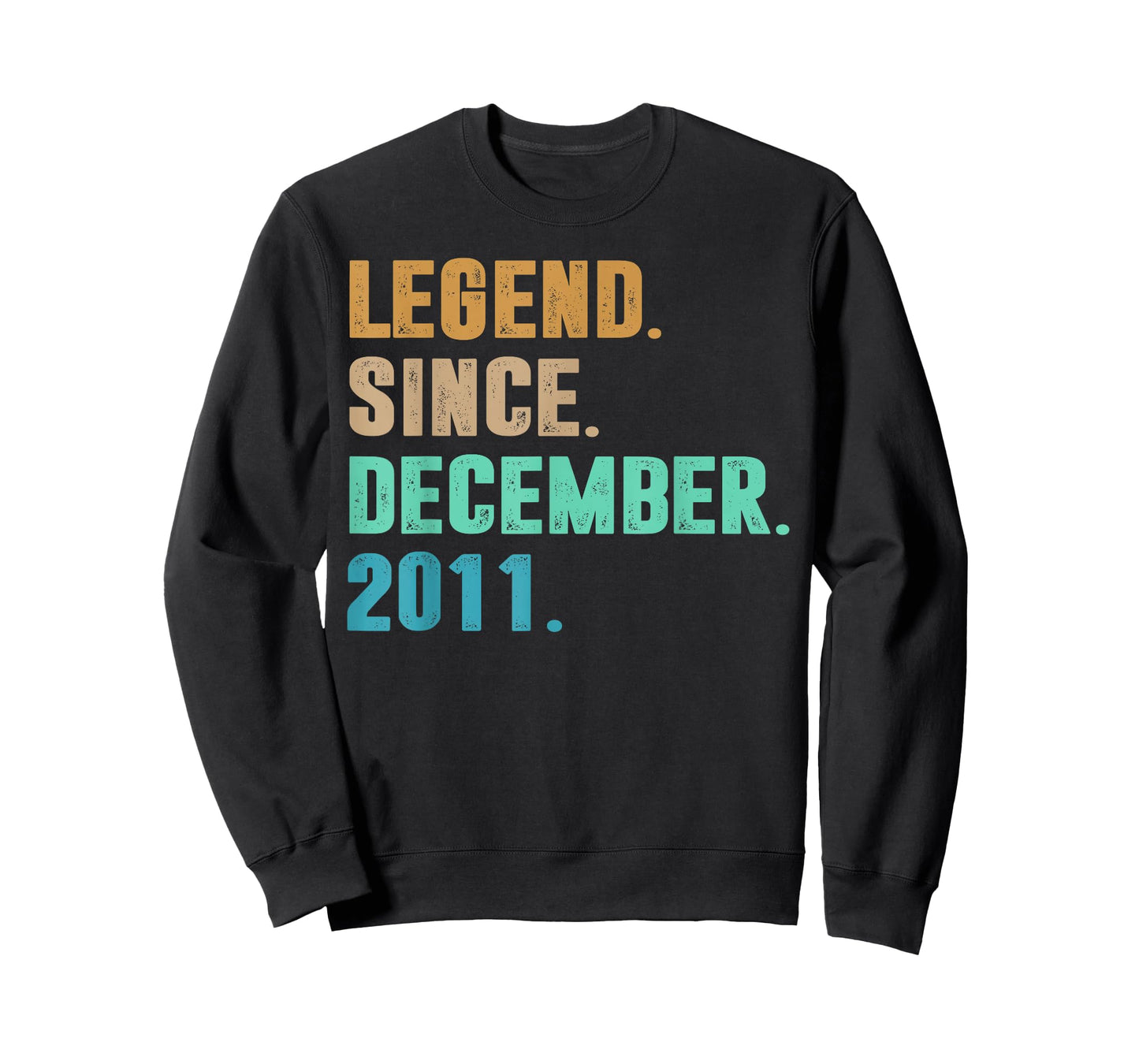 Legend Since December 2011 Birth of Birthday 2011 Legendary T-Shirt