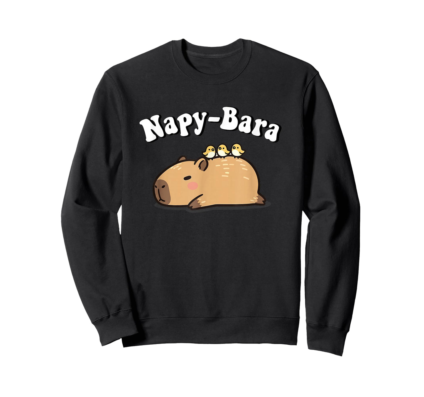 Kawaii Kids Sleep Napy Bara Boys Girls Capybara Pajama Shirt T-Shirt