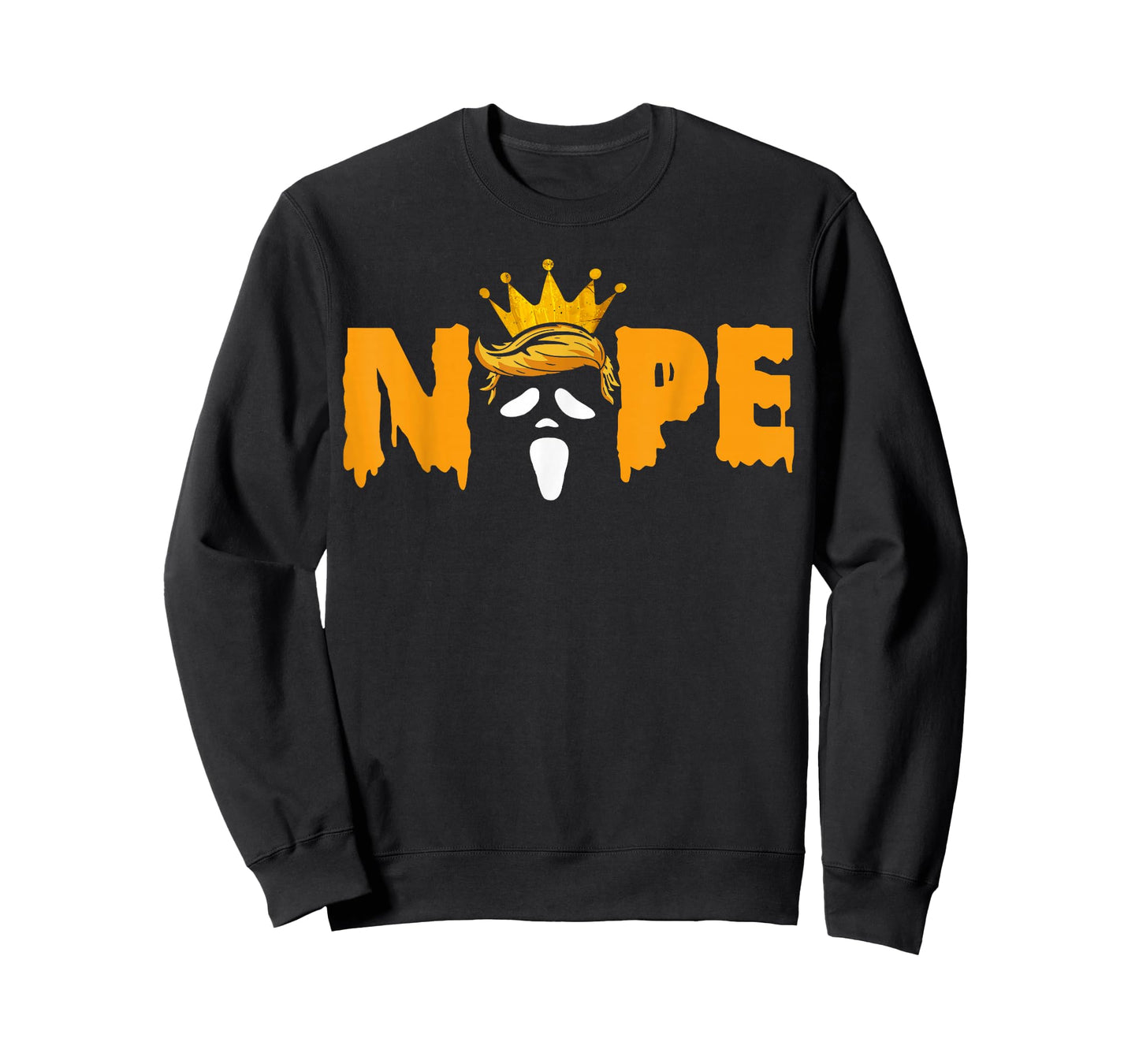 No Kings Funny Halloween Shirt Trumpink Scary Face Horror T-Shirt