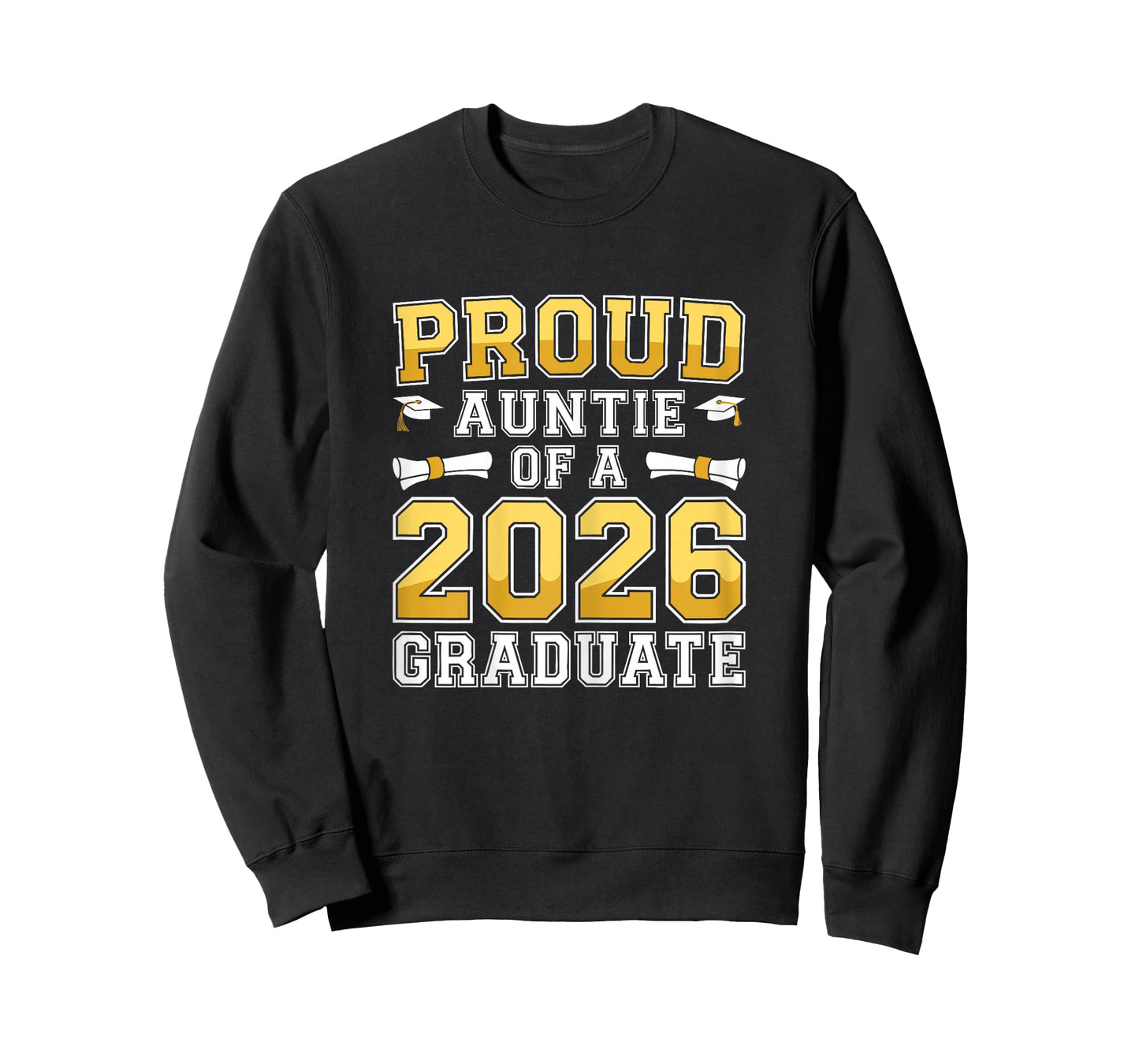 Proud Auntie of A 2026 Graduate Shirt Class 2026 Graduation T-Shirt