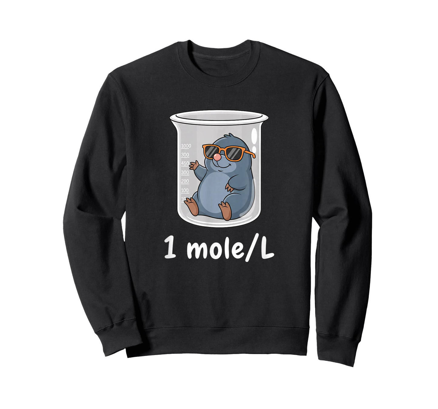 Science & Technology Funny Chemistry 1 Mole L Cute Mole T-Shirt
