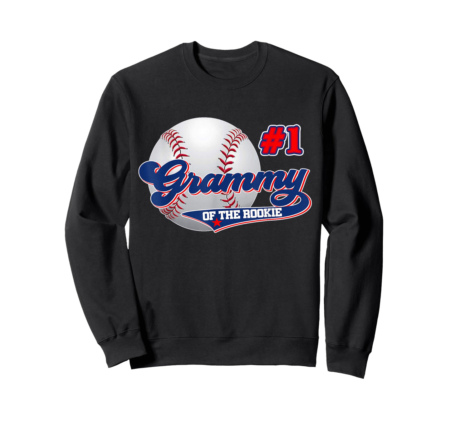 Grammy Rookie of Year 1st Birthday Baseball Theme Matching T-Shirt