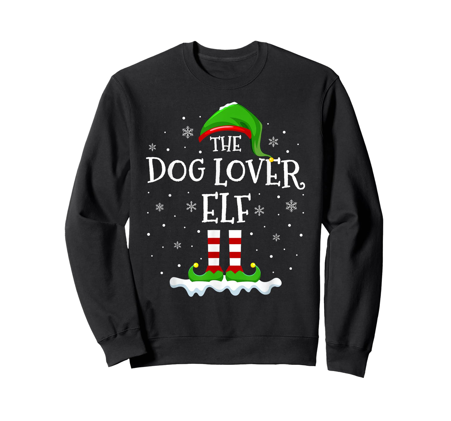 Dog Lover Elf Squad Xmas Family Matching Group Christmas Elf T-Shirt