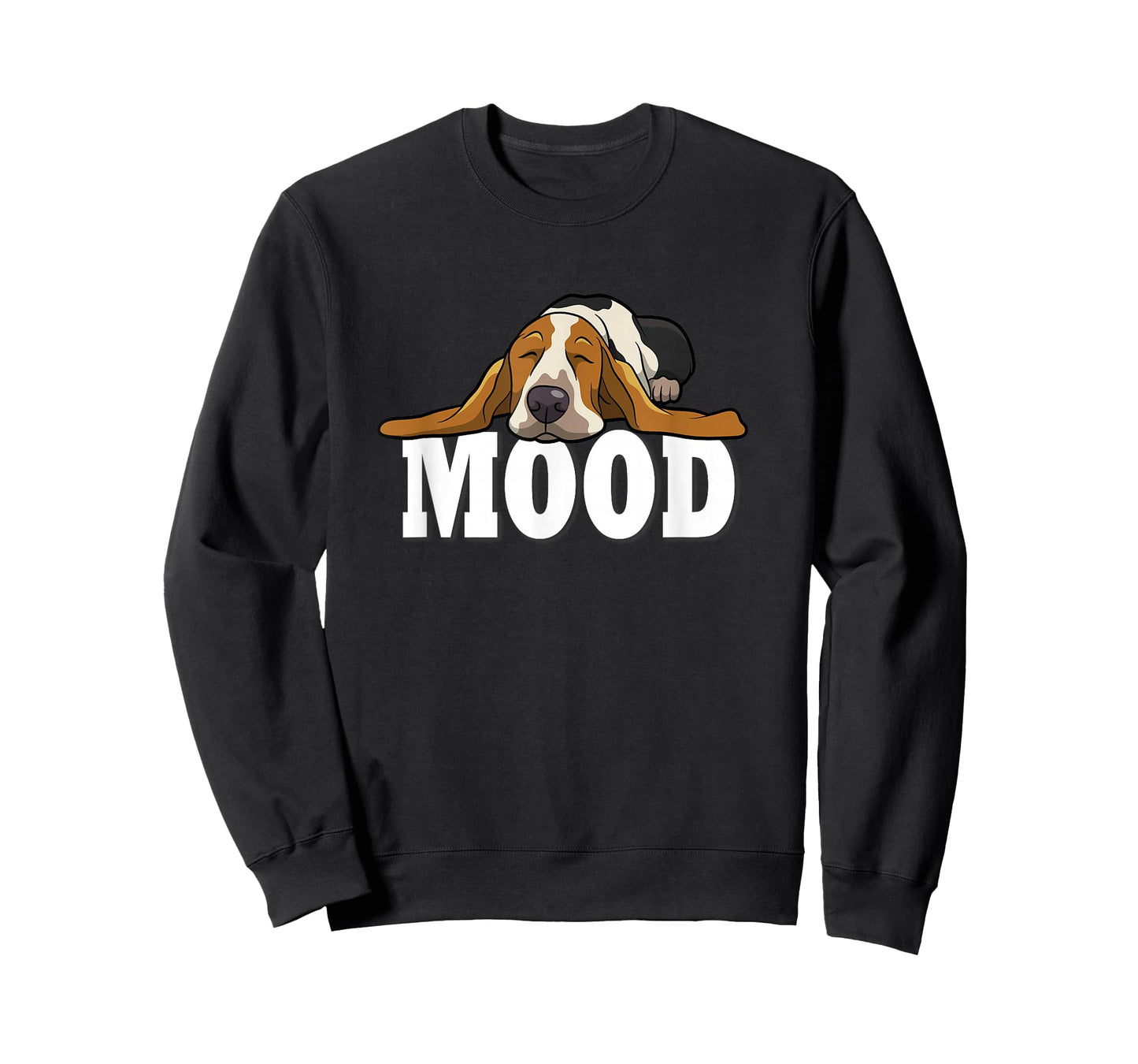 Sleeping Pajama Mood Basset Hound Lover T-Shirt