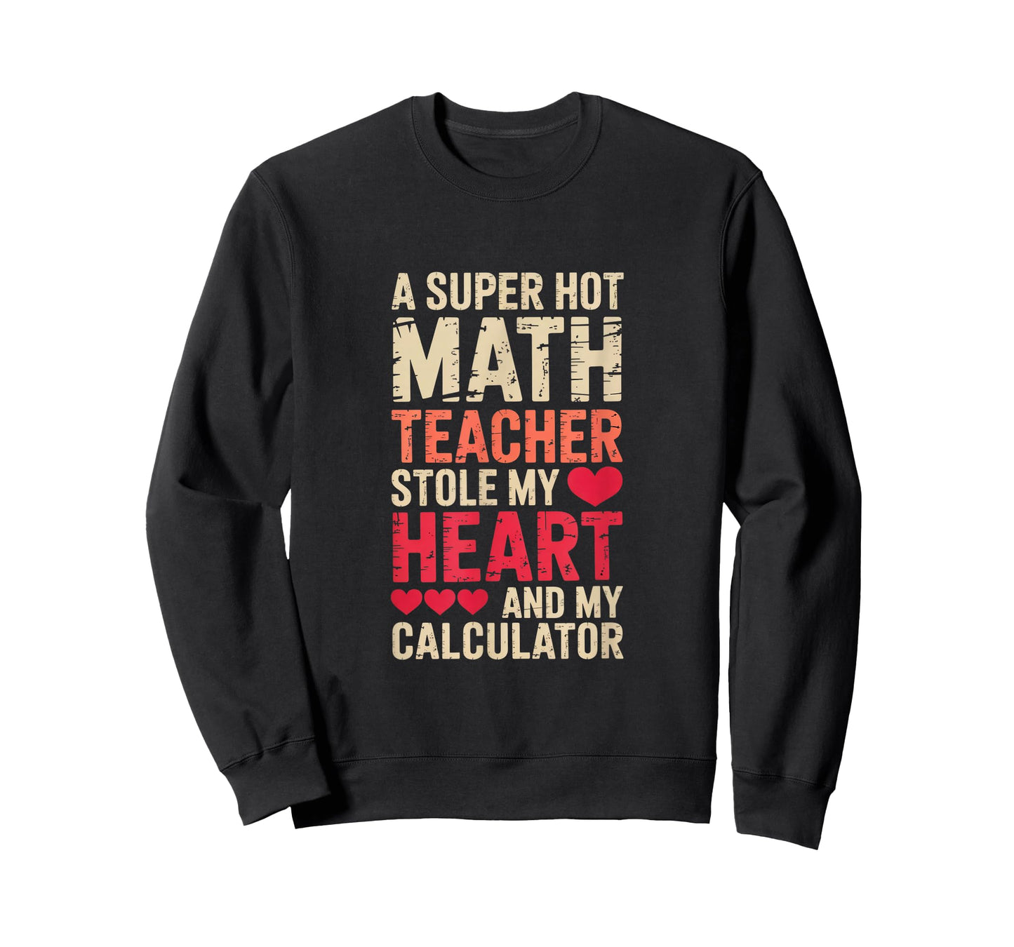 Math Teacher Valentine's Day Algebra Calculus Love Equation T-Shirt