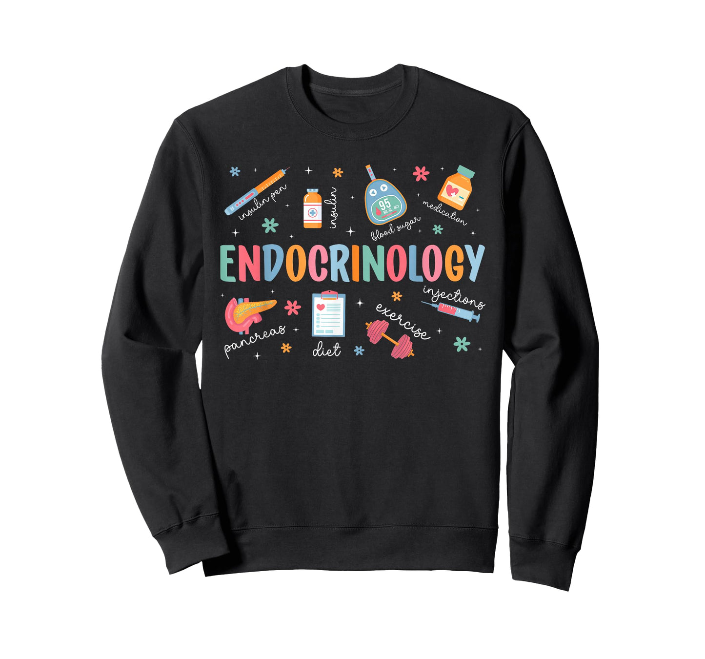 Endocrinology Nurse Appreciation Endo Nurse Endocrine Nurse T-Shirt