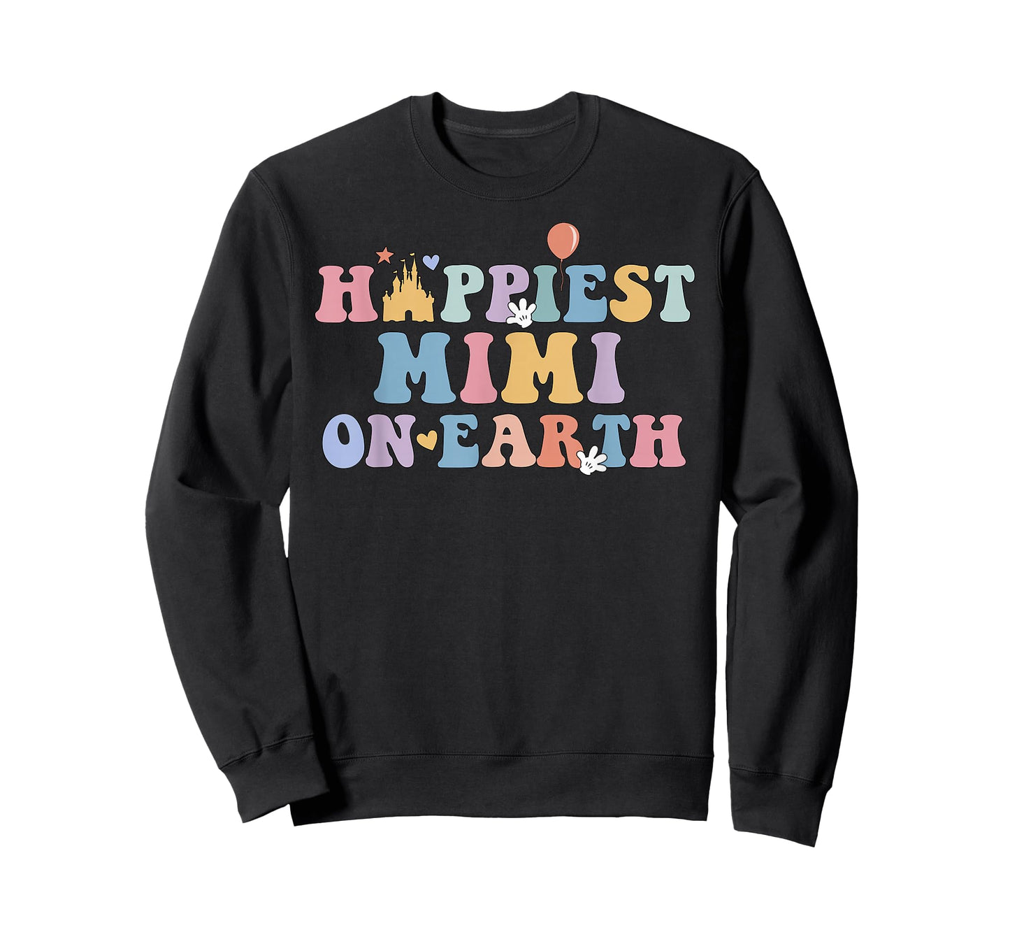 Happiest Mimi On Earth Happiest Grandma Matching Family Trip T-Shirt