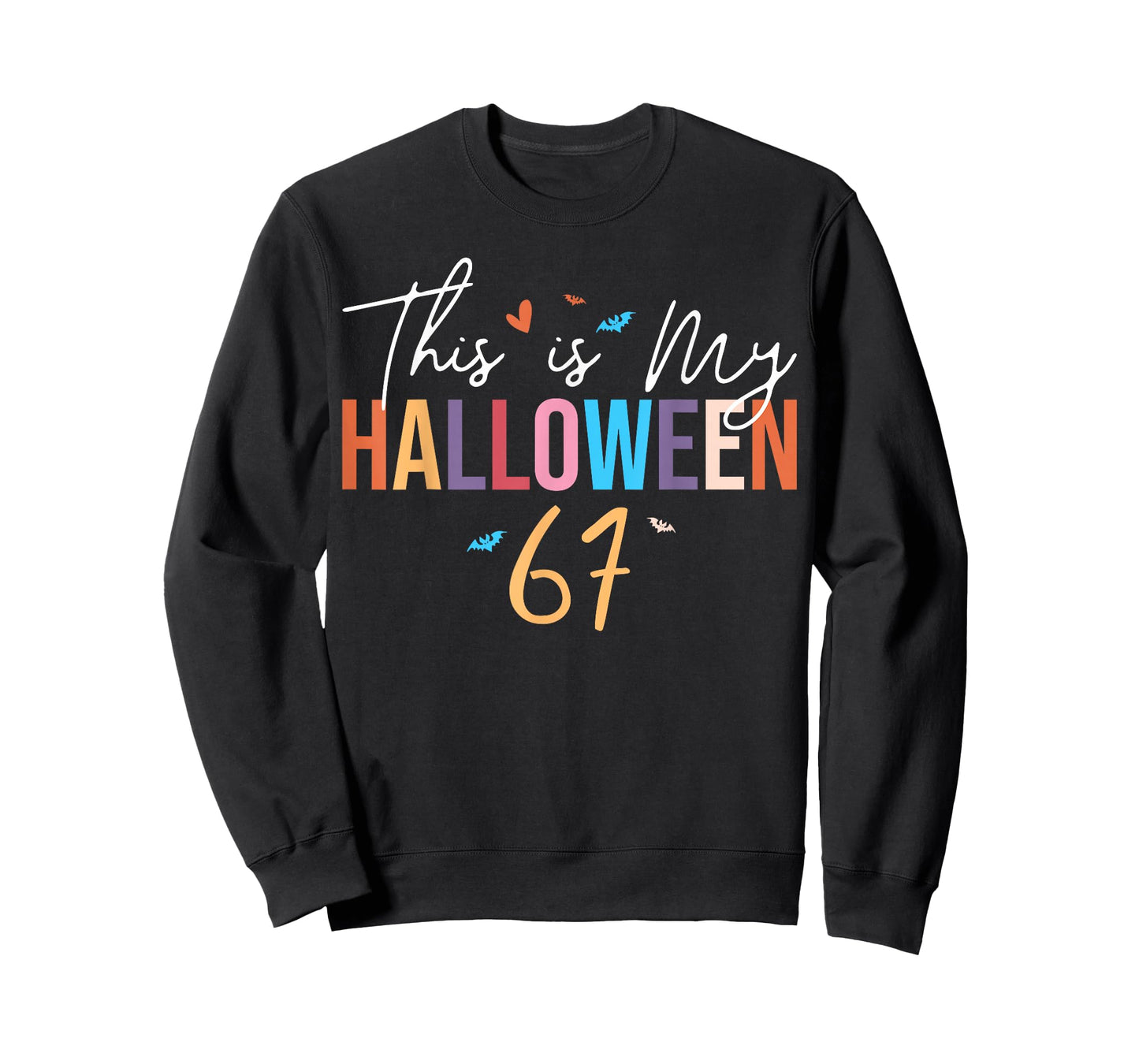 This is My Halloween 67 Funny Six Seven Meme Gen Alpha Slang T-Shirt
