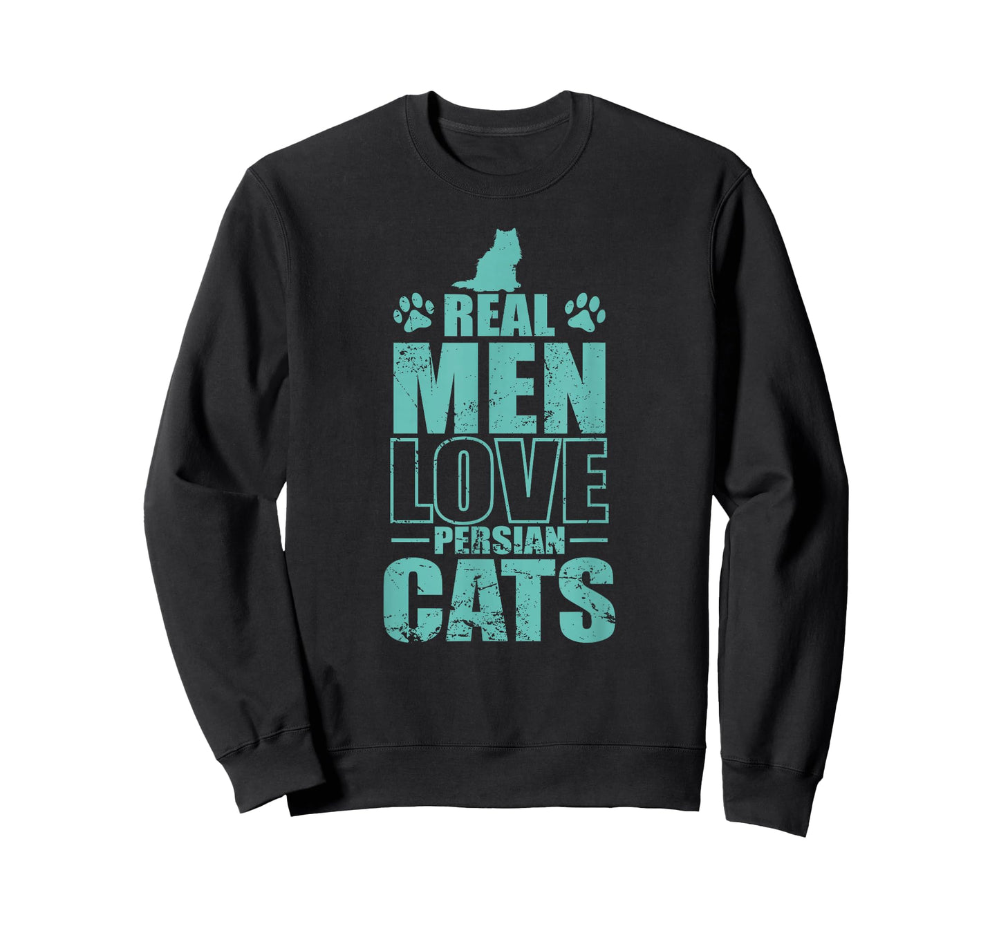 Real Men Love Persian Cats Pet Cat T-Shirt