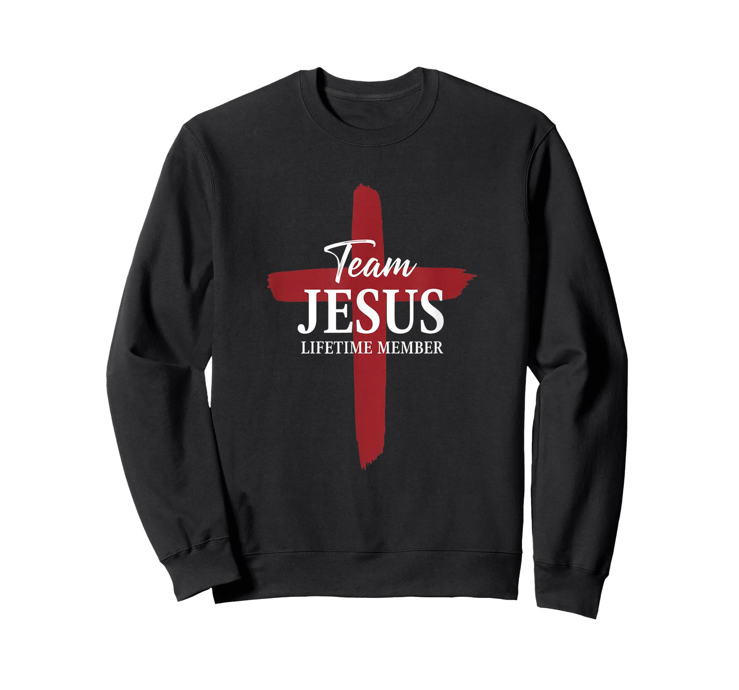 Christian Team Jesus Lifetime Member Cross Faith T-Shirt