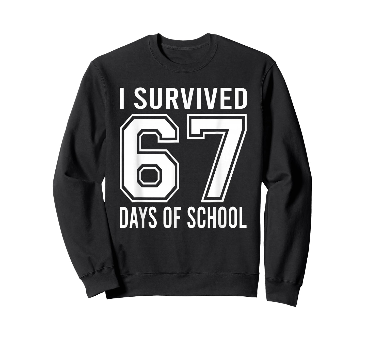 I Survived 67 Days of School Funny Meme Teacher Student T-Shirt