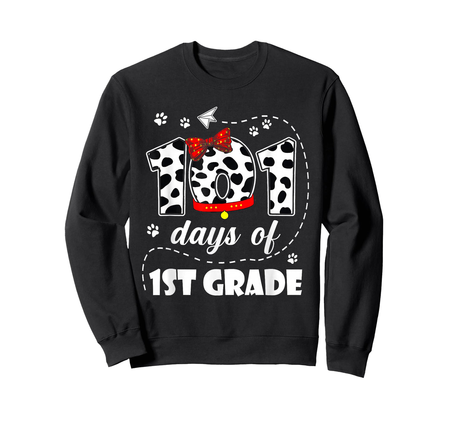 101 Days 1st Grade 100 Days School Dog 100th Day Students T-Shirt