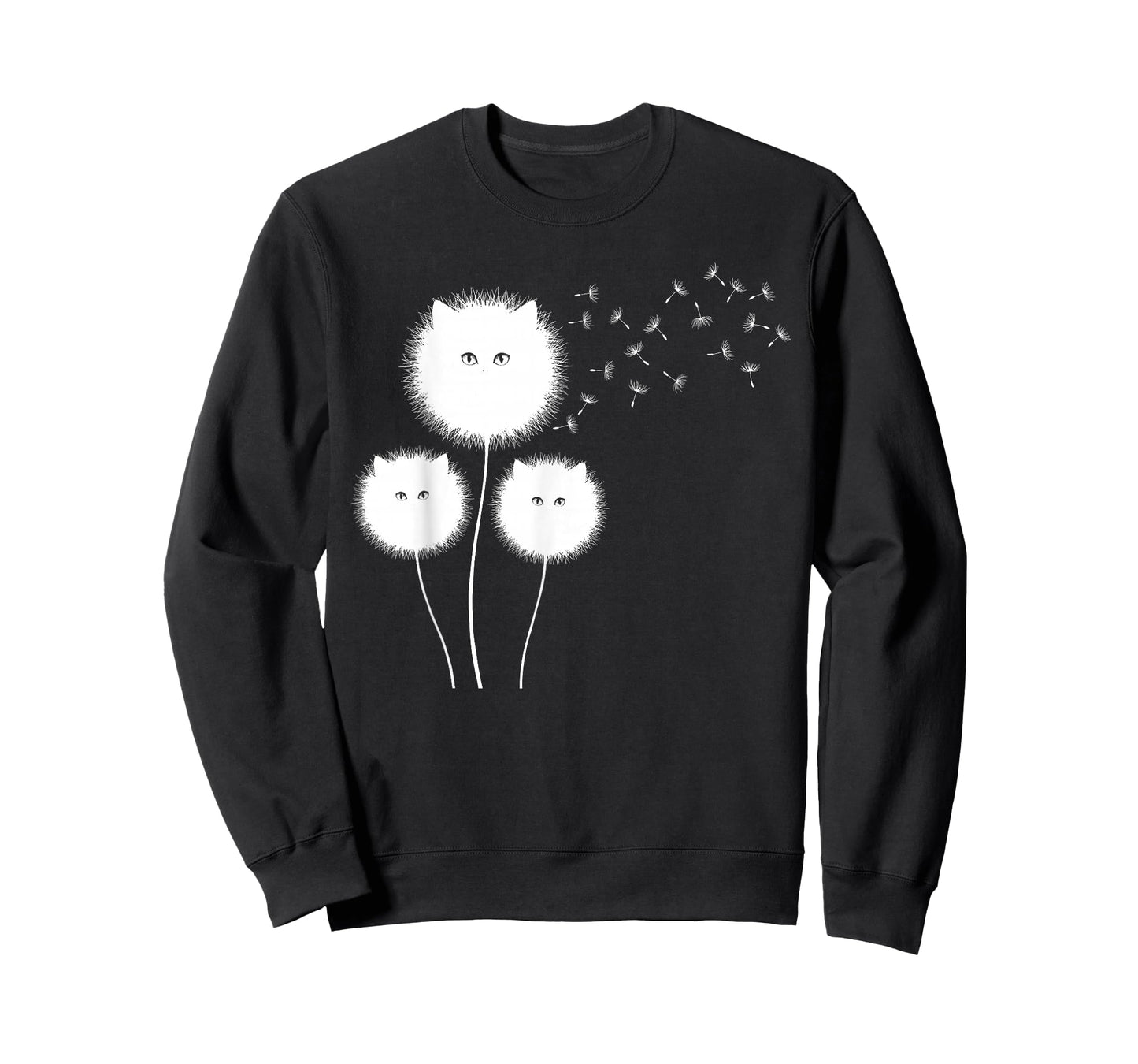 Dandelion 3 Cats Art for Men Women Kids T-Shirt