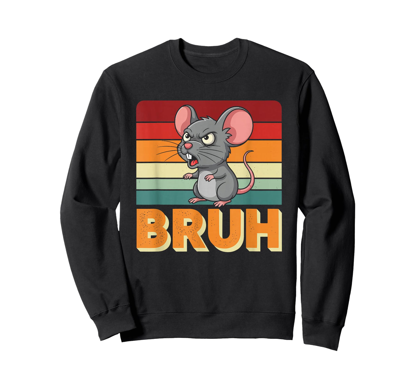 Funny Mouse Bruh Meme T-Shirt