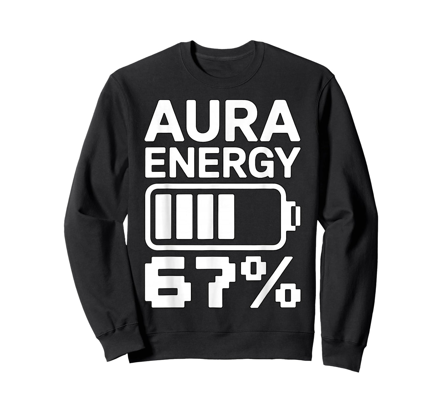 Funny Aura Energy 67 Percent Gen Alpha Six Seven Meme T-Shirt