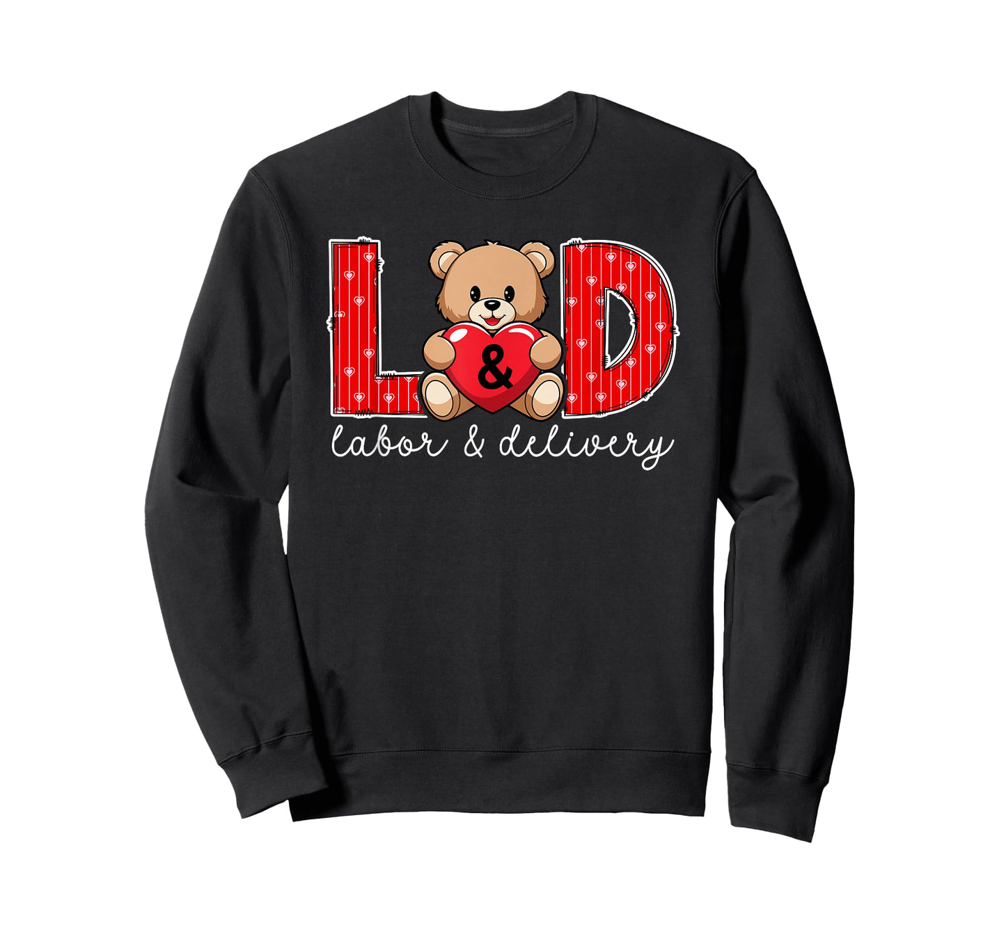 Valentine L&D Nurse Valentines Day Labor and Delivery Nurse T-Shirt