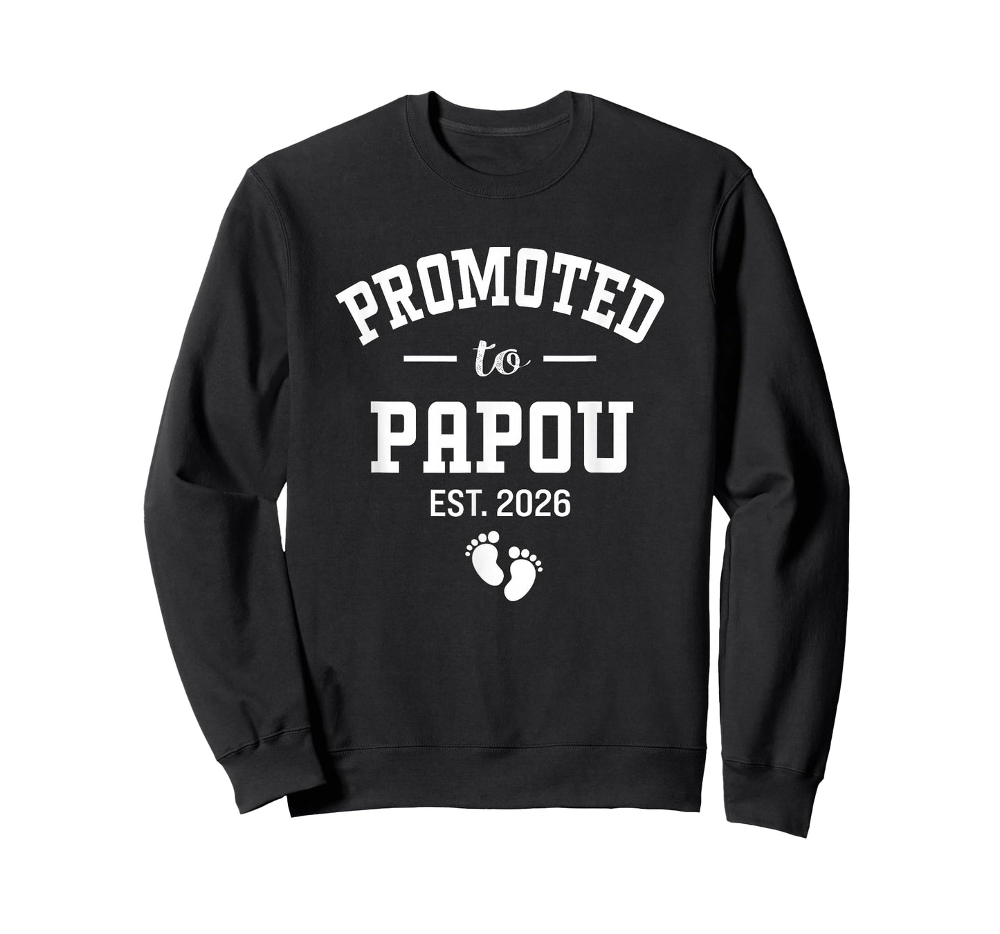 Promoted to Papou 2026 First Time Grandfather Greek Men T-Shirt