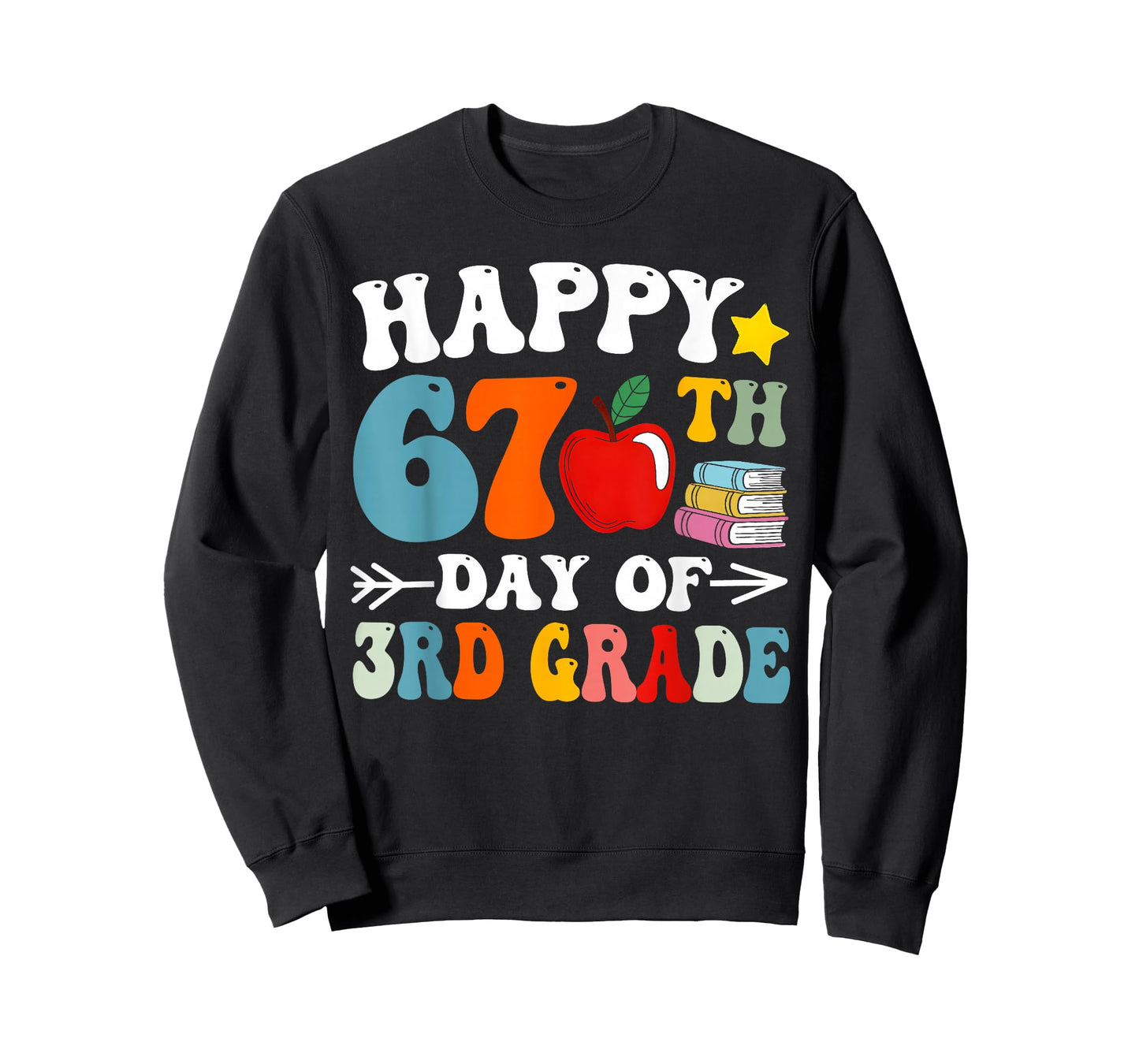 Happy 67th Day of 3rd Grade Teachers 67 Days of School Kids T-Shirt