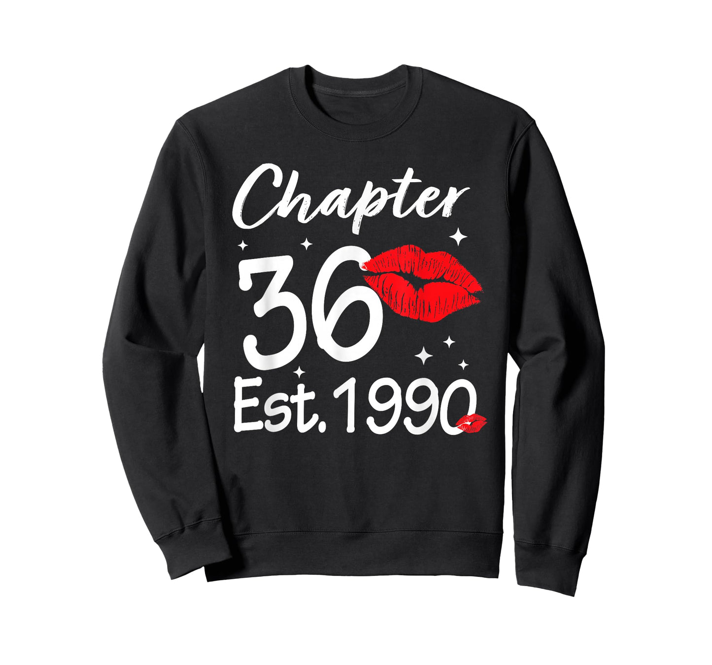 Chapter 36 EST 1990 Happy 36th Birthday Women T-Shirt