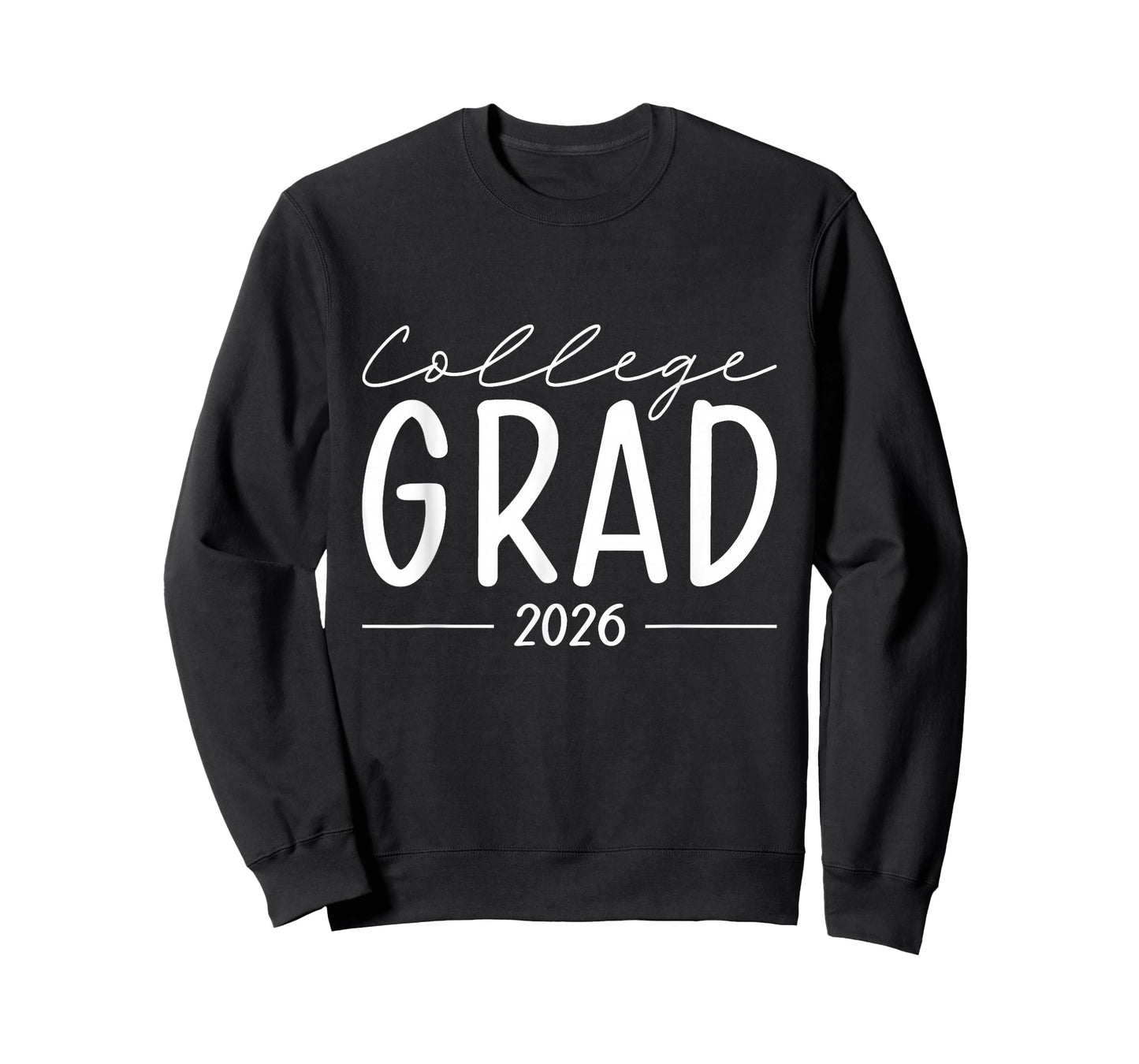 Funny 2026 College Graduate Graduation Grad Students Seniors T-Shirt