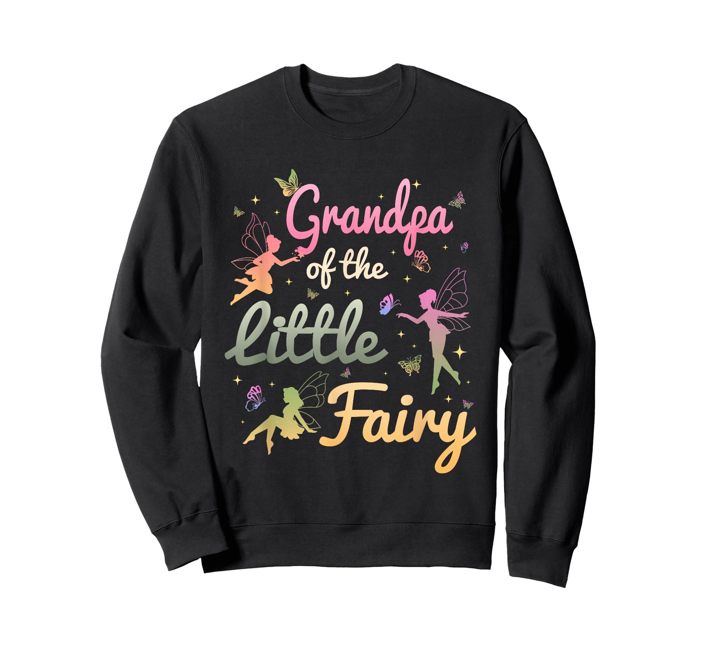 Grandpa of The Little Fairy 1St Birthday Girl Fairytale T-Shirt
