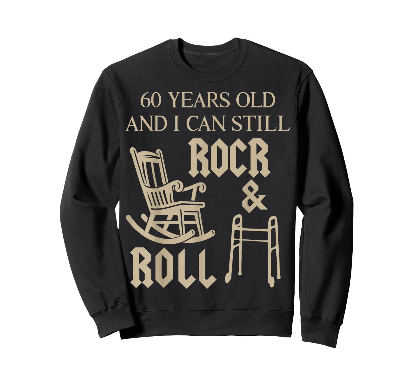 Vintage Classic Rock Funny 60 Year Old 60th Birthday Men T-Shirt