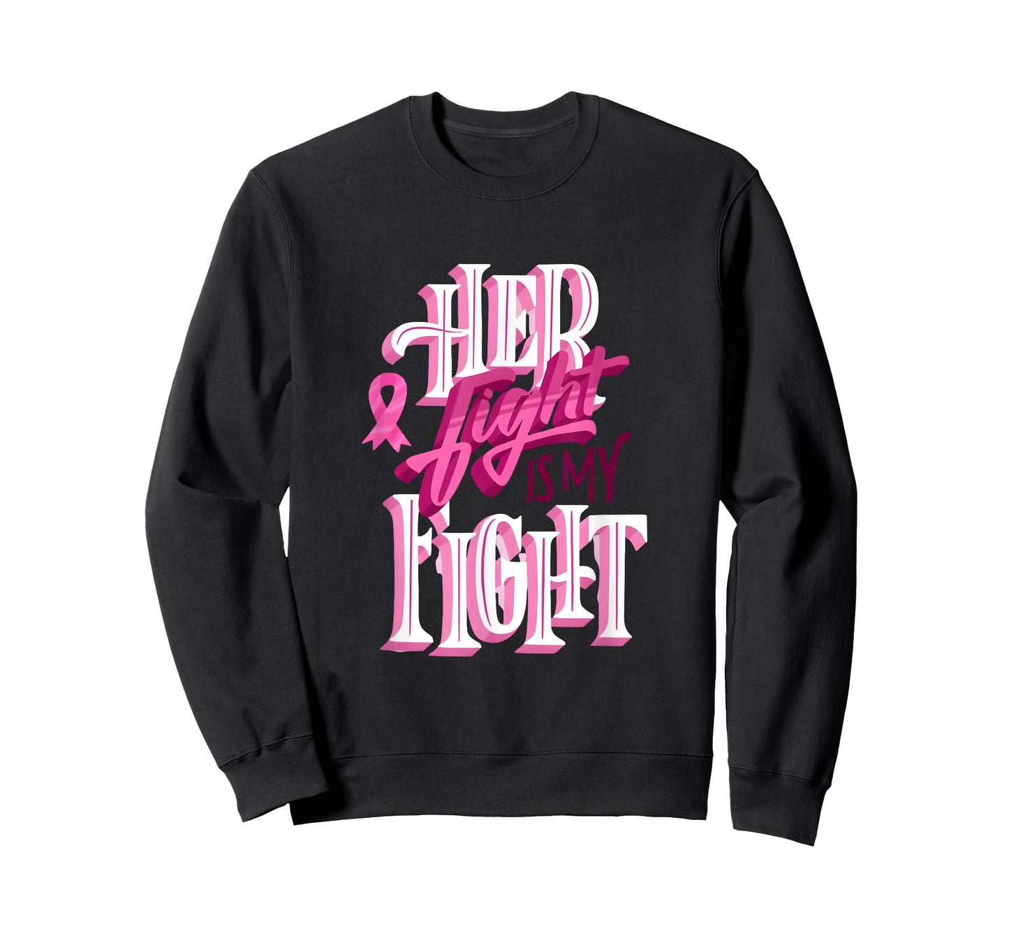 Breast Cancer Awareness Family Support T-Shirt