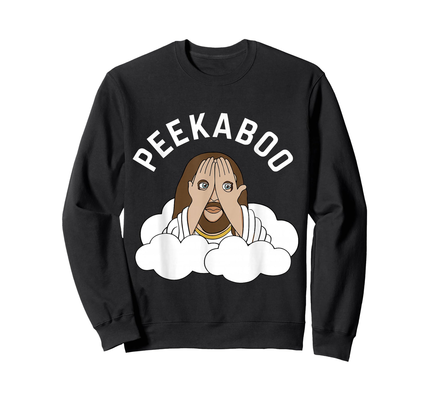 Peekaboo Jesus T-Shirt