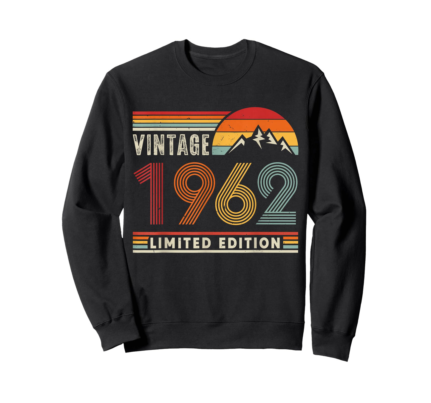 Vintage 1962 Limited Edition Retro 64th Birthday 64 Yrs Old T-Shirt