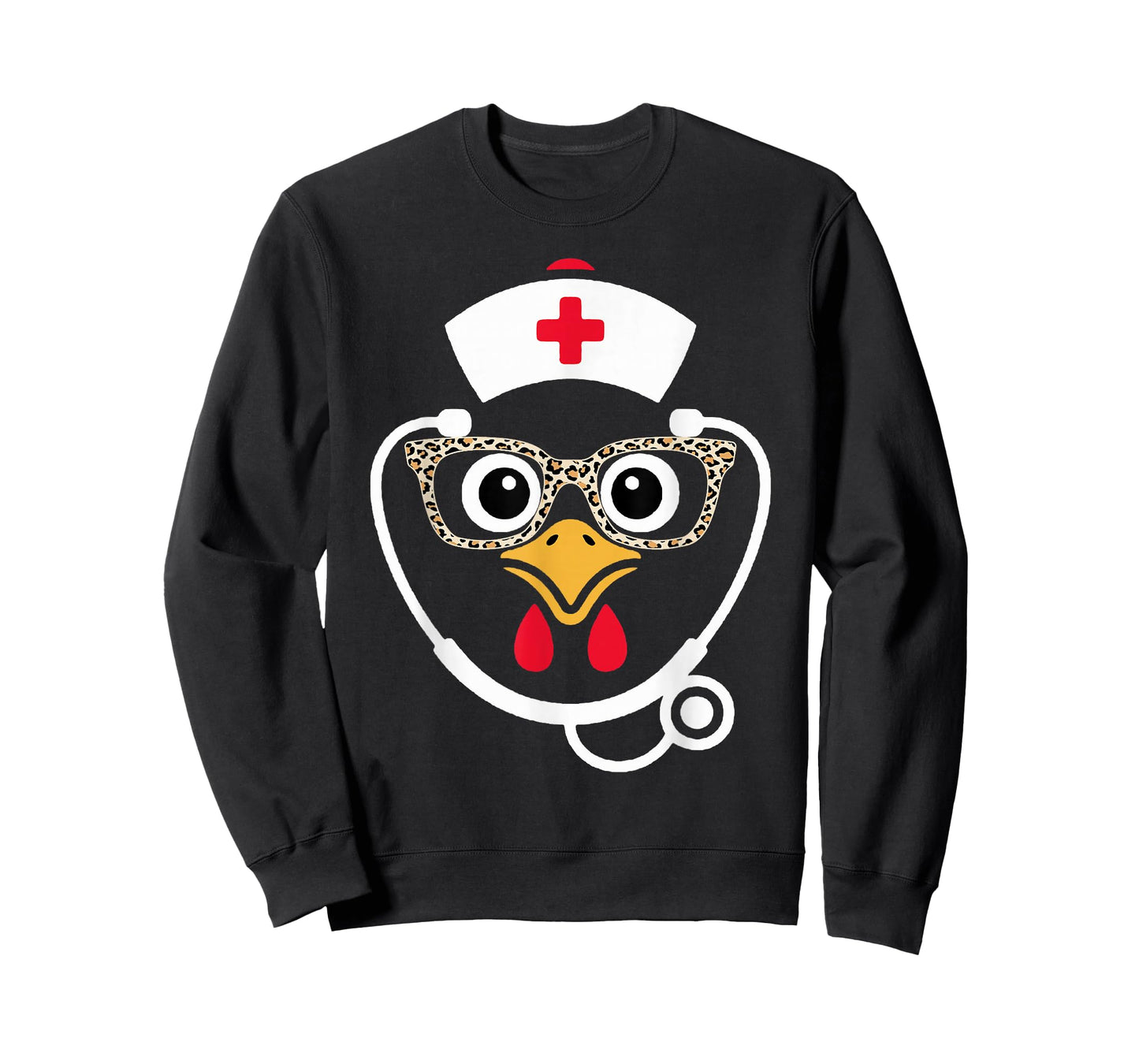 Thanksgiving Scrub Tops Women Turkey Nurse Holiday Nursing T-Shirt