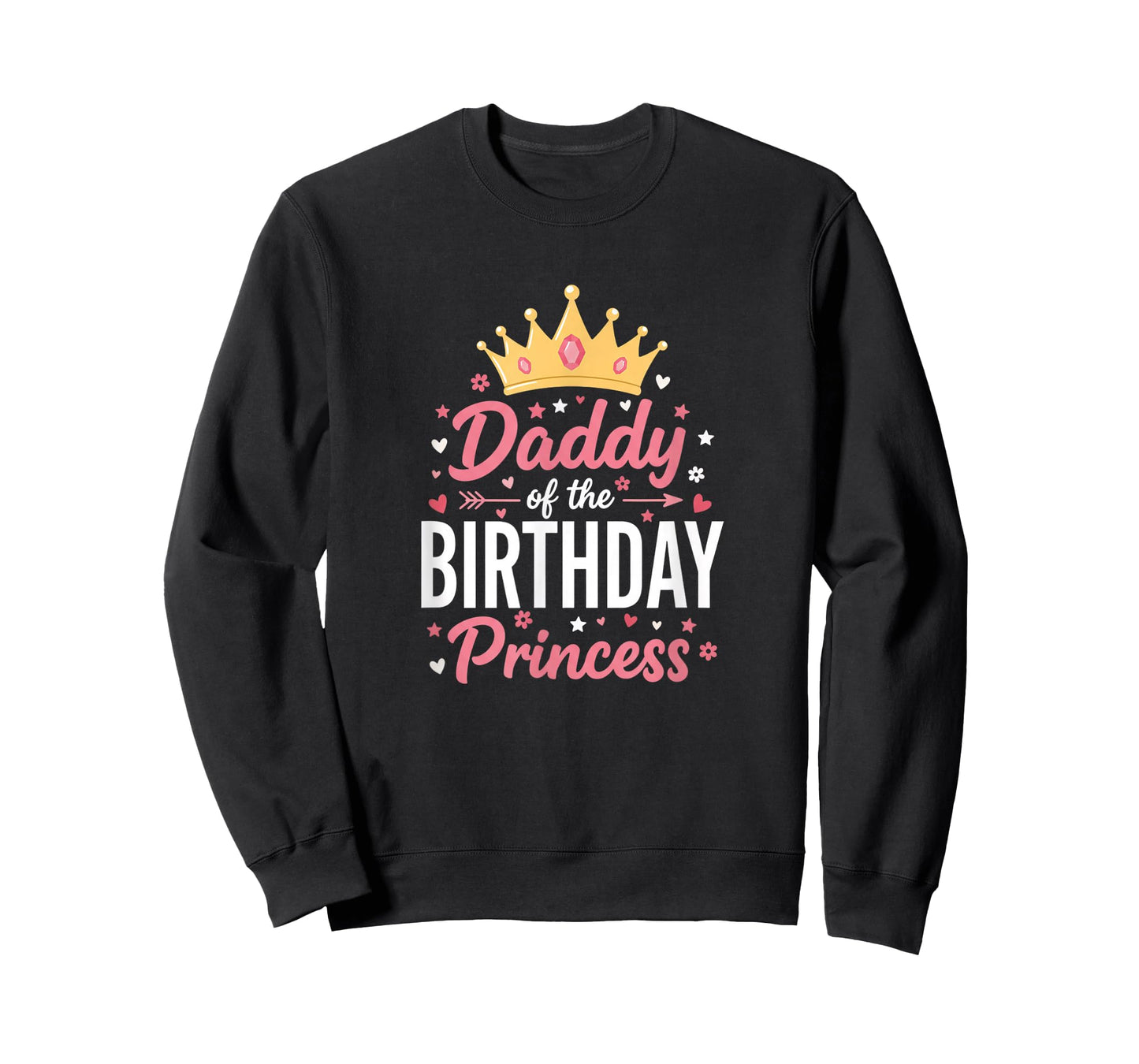 Dad Daddy of The Birthday Princess Birthday Dad Princess T-Shirt