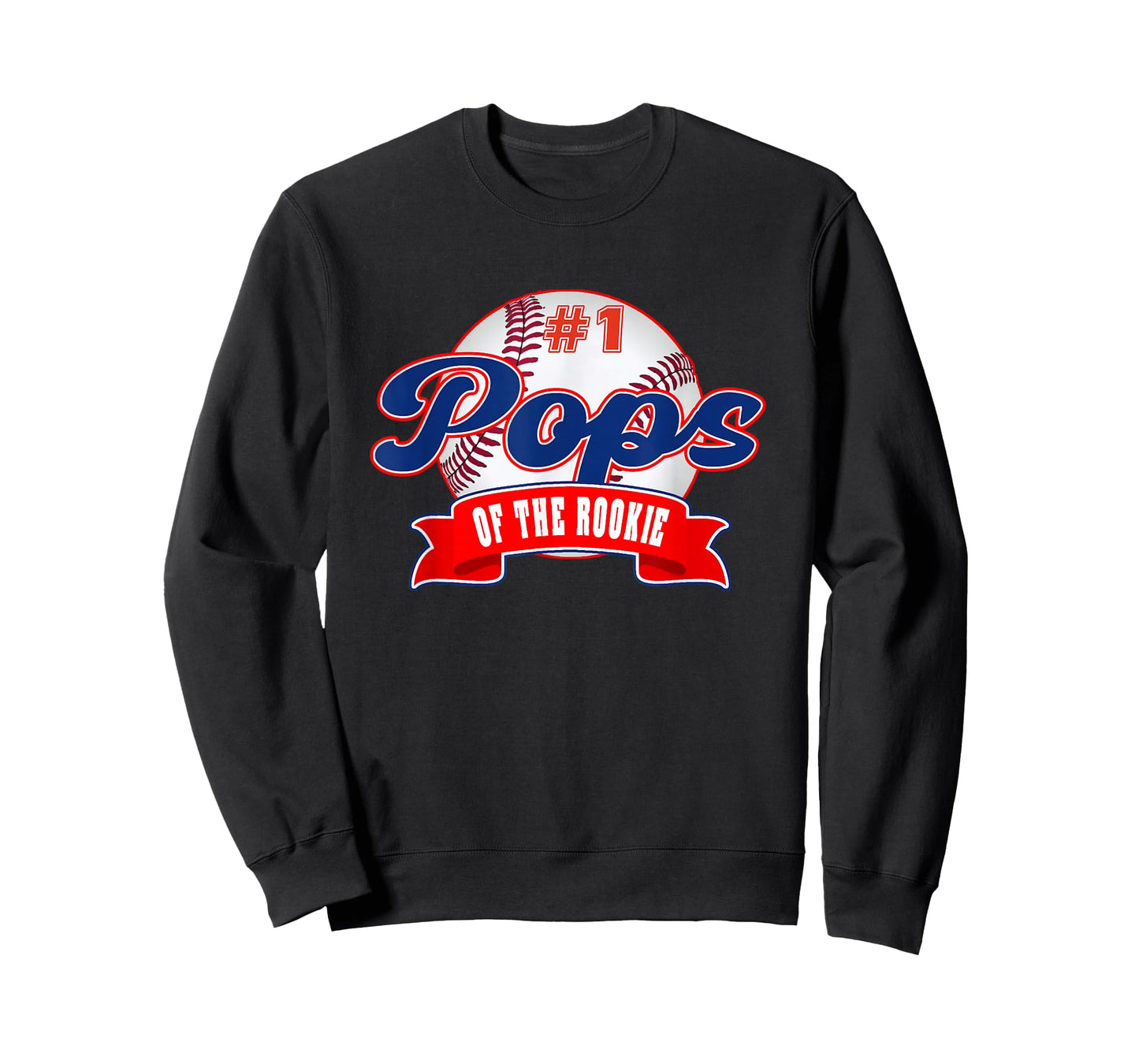 Pops Rookie of Year 1st Birthday Baseball Theme Matching T-Shirt