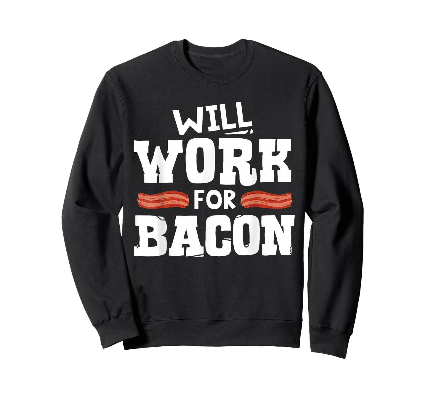 Funny Bacon Design for Men Women Boys Girls Pork Bacon Lover T-Shirt