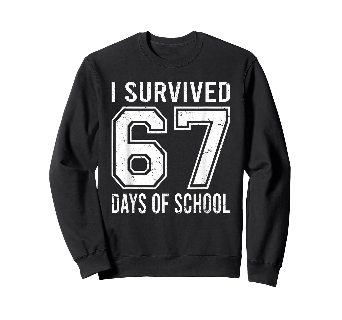 I Survived 67 Days of School Funny Meme Teacher Student T-Shirt