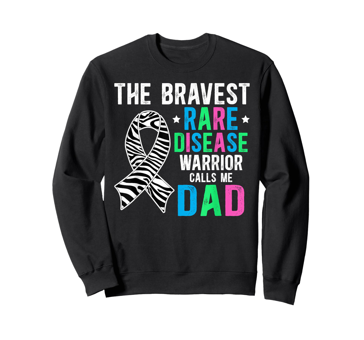 Proud Rare Disease Dad of A Rare Disease Warrior Father T-Shirt