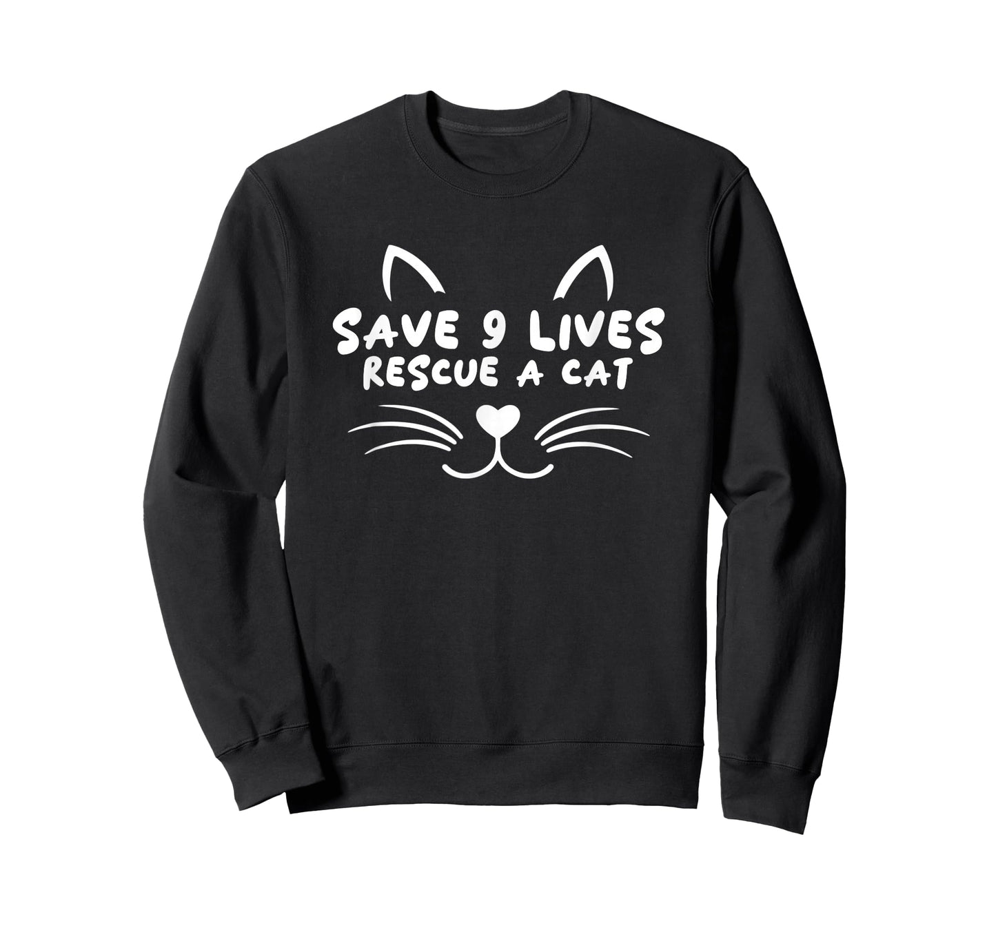 Animal Rescue Adopt Cat Lover Save 9 Lives Rescue A Cat T-Shirt