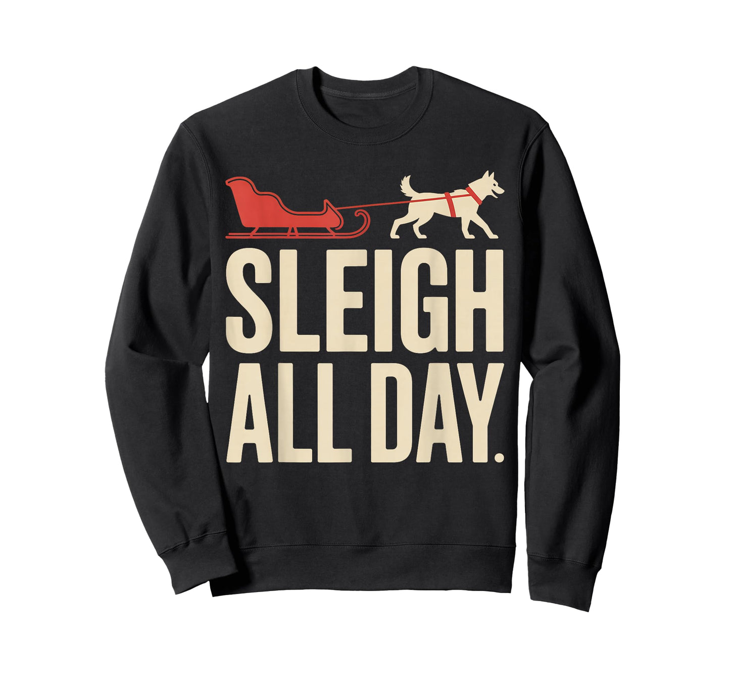 Sleigh Husky Sled Dog T-Shirt