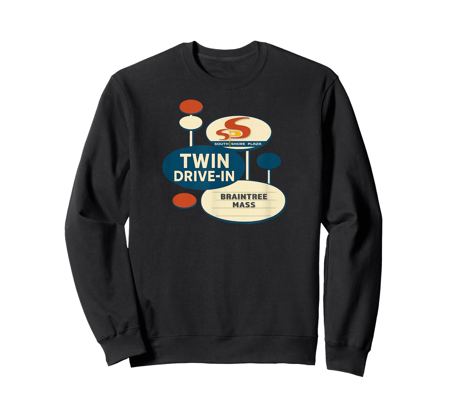 Vintage Drive-in Movie Theatre Braintree MA Iconic Retro 80s T-Shirt